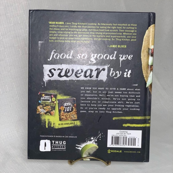 THUG KITCHEN Official Cookbook Eat Like You Give a F - Picture 4 of 10